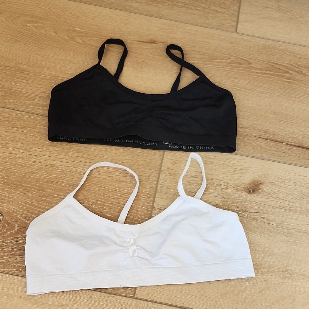 Girls Bralettes, Size Small, 2